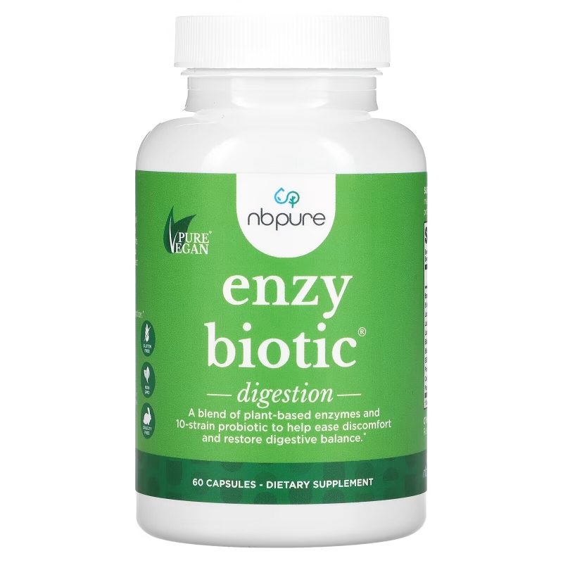 NB Pure, Enzybiotic , 60 Capsules