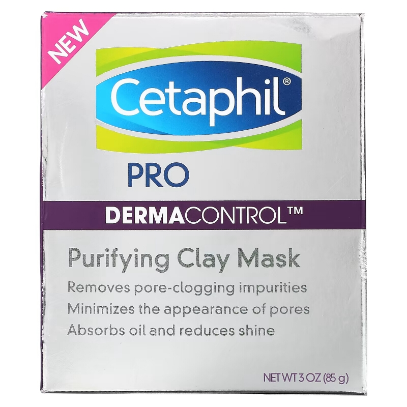 Cetaphil, Pro Derma Control, Purifying Clay Beauty Mask, 3 oz (85 g)