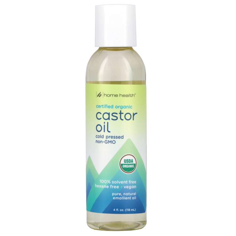 Home Health, Organic Castor Oil, 4 fl oz (118 ml)