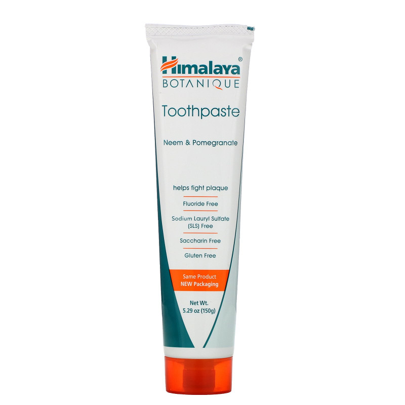 Himalaya Herbal Healthcare Botanique зубная паста Ним · Гранат Без фтора 529 унции (150 г)