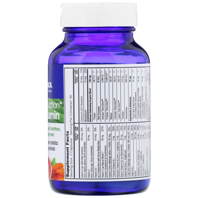 Enzymedica Мультивитамины Enzyme Nutrition 60 капсул