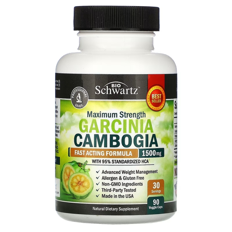 BioSchwartz, Garcinia Cambogia, 1,500 mg, 90 Veggie Caps