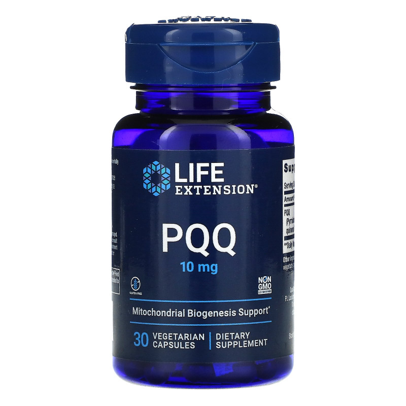 Life Extension, PQQ Caps, 10 mg, 30 Vegetarian Capsules