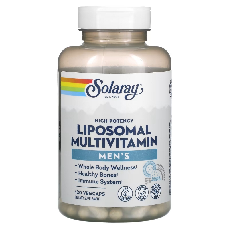 Solaray, High Potency Men's Liposomal Multivitamin, 120 VegCaps