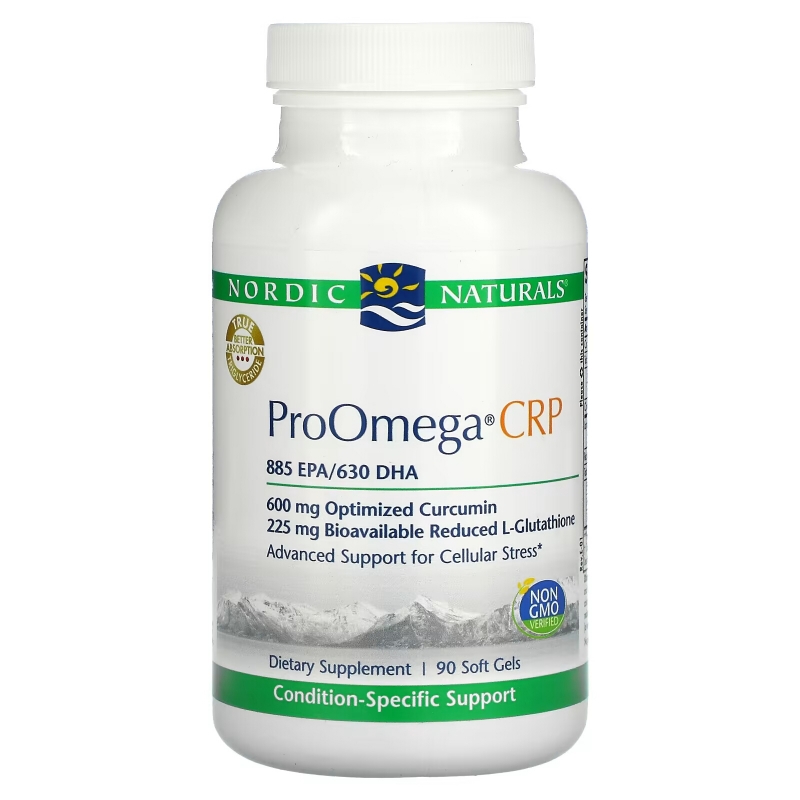 Nordic Naturals, ProOmega CRP, 1,250 mg, 90 Soft Gels