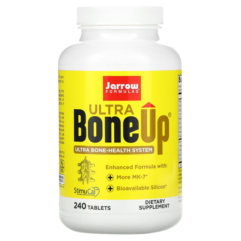 Jarrow Formulas Ultra Bone-Up 240 Easy-Solv Tablets