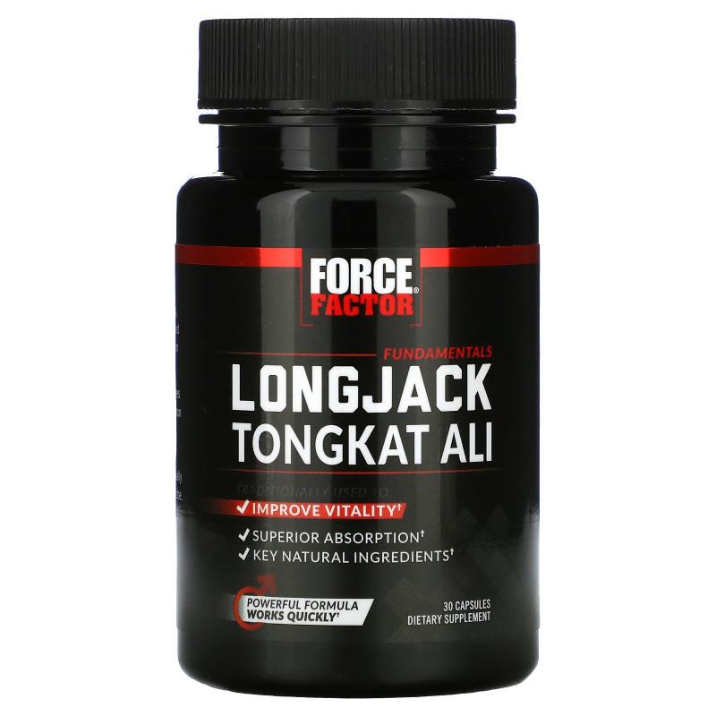 Force Factor, Longjack Tongkat Ali, 30 Capsules