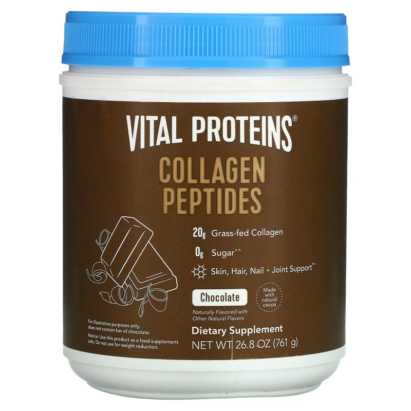 Vital Proteins, Collagen Peptides, Chocolate, 26.8 oz (761 g)