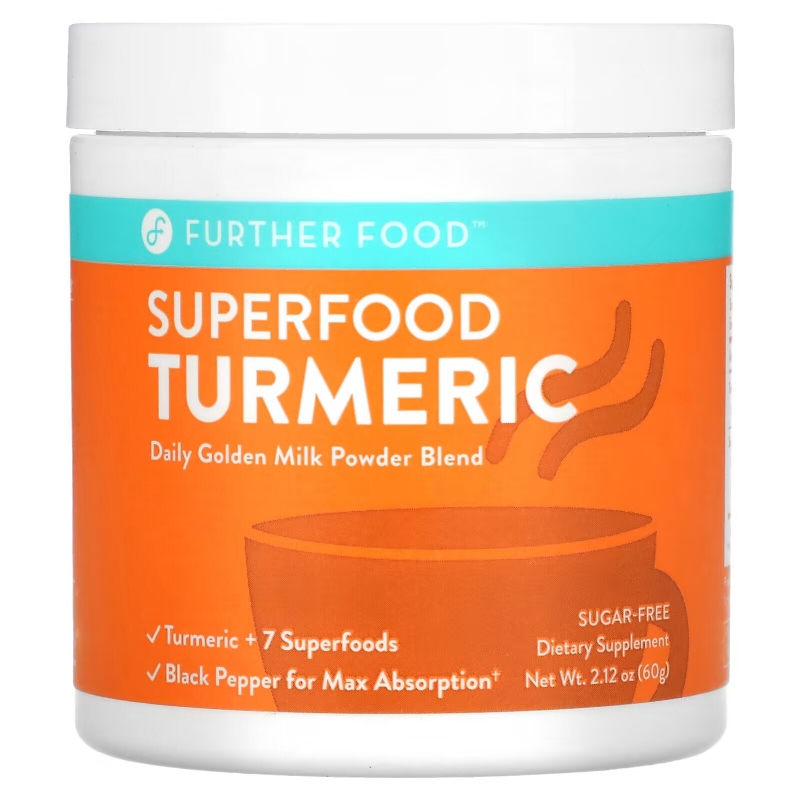 Further Food, Turmeric Tonic, 2.12 oz (60 g)