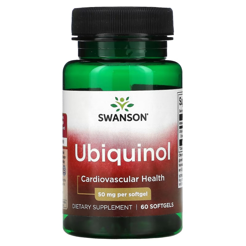 Swanson, Ubiquinol, 50 mg, 60 Softgels